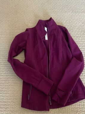lululemon athletica Deep Plum Full-Zip Utility Jacket